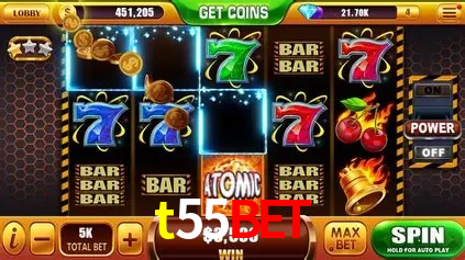 Jackpots e promoções na t55bet